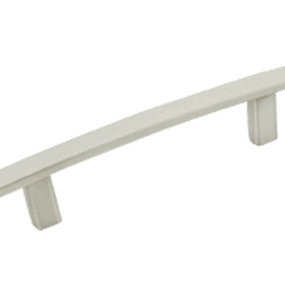 Amerock Cyprus Contemporary Arch Cabinet Pull 3-3/4 in. Satin Nickel Silver