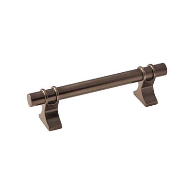 Amerock Davenport Transitional Bar Cabinet Pull 3-3/4 in. Gunmetal Gray