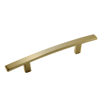 Amerock Cyprus Collection Contemporary Arch Cabinet Pull 3-3/4 in. Golden Champagne Gold