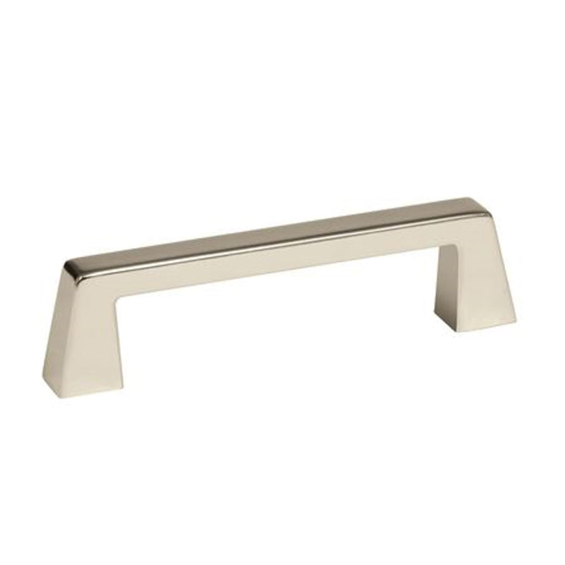 Amerock Blackrock Transitional Arch Cabinet Pull 3-3/4 in. Polished Nickel Silver