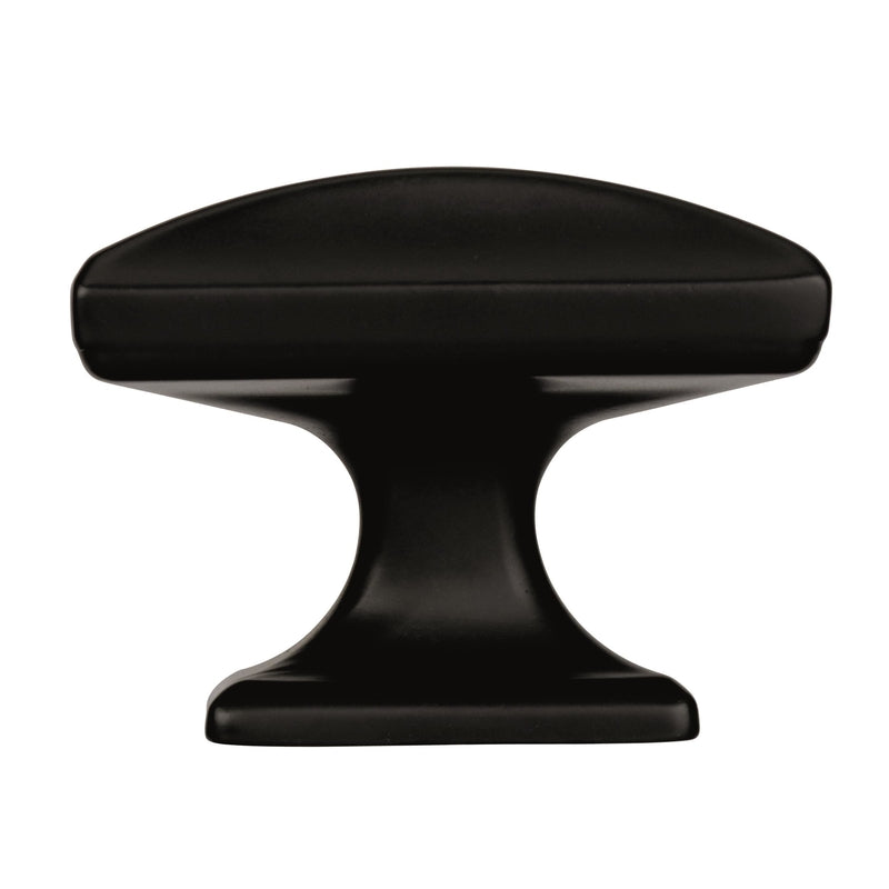 Amerock Candler Rectangle Cabinet Knob 1-1/4 in. Black Bronze