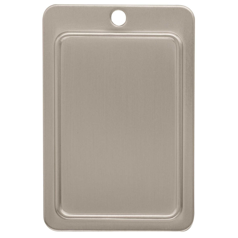 Amerock Cup Pull Traditional Cup Cabinet Cup Pull 3 in. Satin Nickel Silver 5 pk