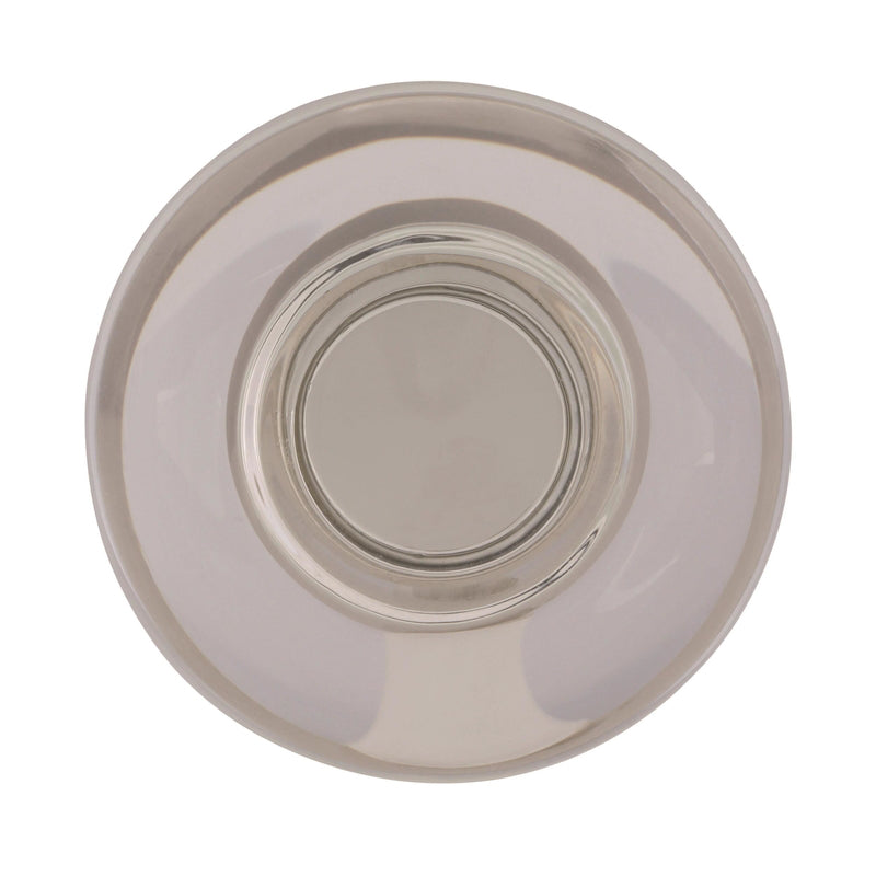 Amerock Glacio Round Cabinet Knob 1-3/4 in. D 1 in. Clear/Polished Nickel