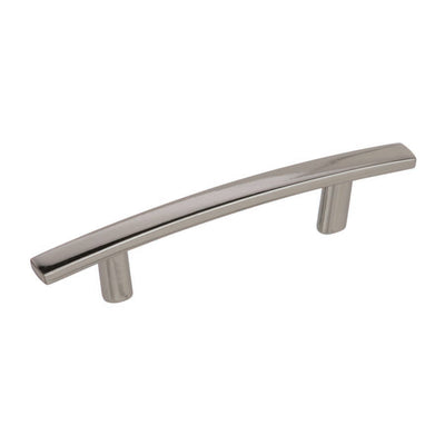 Amerock Cyprus Contemporary Arch Cabinet Pull 3 in. Polished Nickel Silver