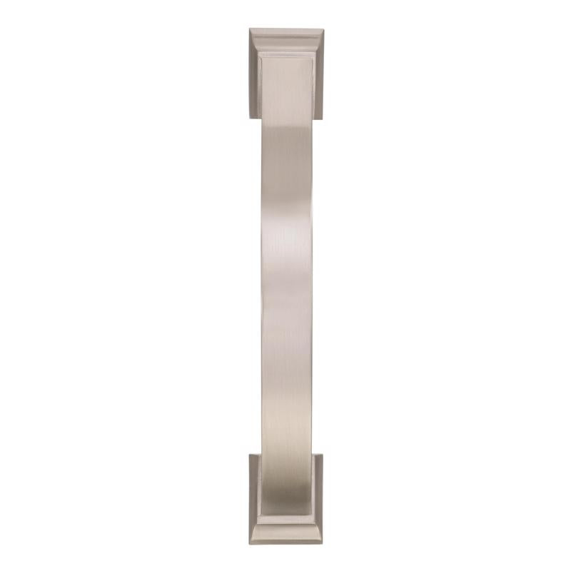 Amerock Candler Transitional Arch Cabinet Pull 3-3/4 in. Satin Nickel Silver