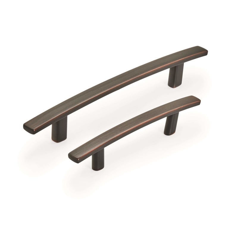 Amerock Cyprus Contemporary Arch Cabinet Pull 3 in. Oil Rubbed Bronze Brown