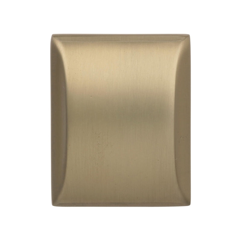 Amerock Candler Square Cabinet Knob 1-1/8 in. Golden Champagne
