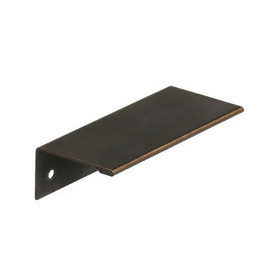 Amerock Edge Pulls Contemporary Edge Pull 3 in. Oil Rubbed Bronze Brown