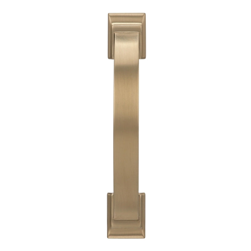 Amerock Candler Collection Transitional Arch Cabinet Pull 3 in. Golden Champagne Gold