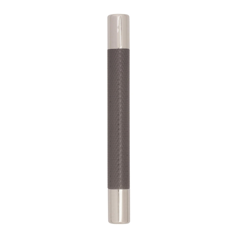 Amerock Esquire Collection Contemporary Bar Cabinet Pull 5-1/16 in. Polished Nickel Gray
