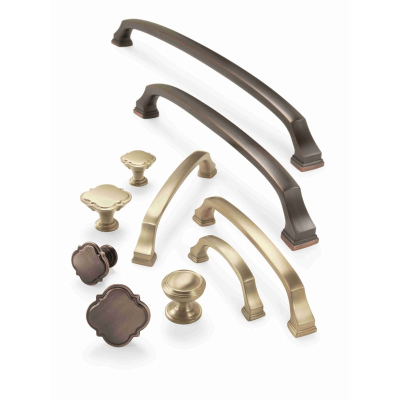 Amerock Traditional Arch Cabinet Pull 5-1/16 in. Oil Rubbed Bronze Brown