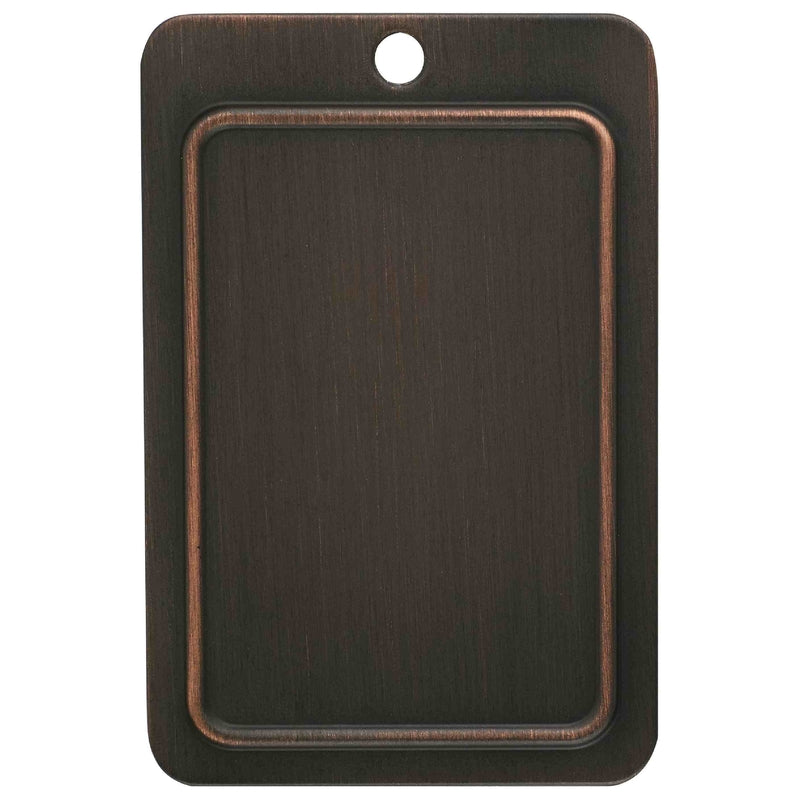 Amerock Bar Pulls Collection Contemporary Bar Cabinet Pull 3-3/4 in. Oil Rubbed Bronze Brown