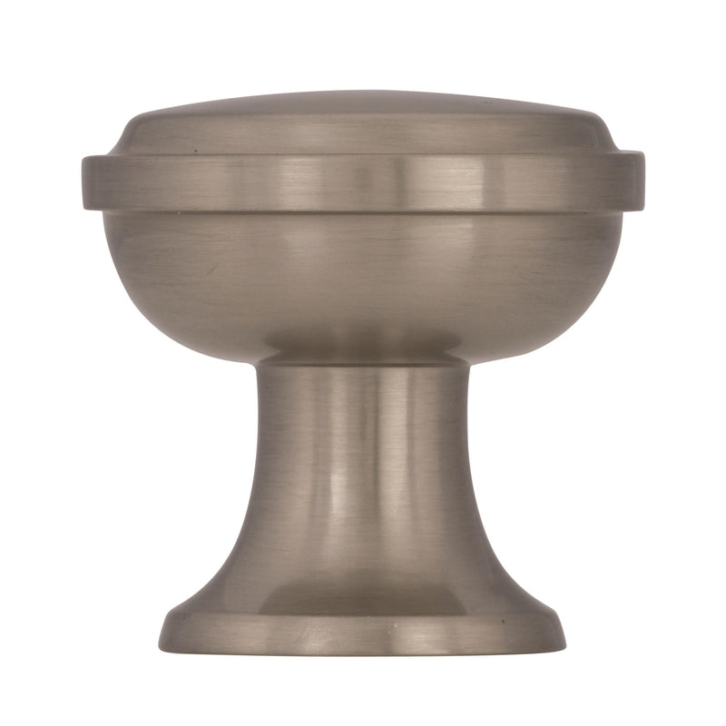 Amerock Westerly Round Cabinet Knob 1-3/16 in. D 1-3/16 in. Satin Nickel