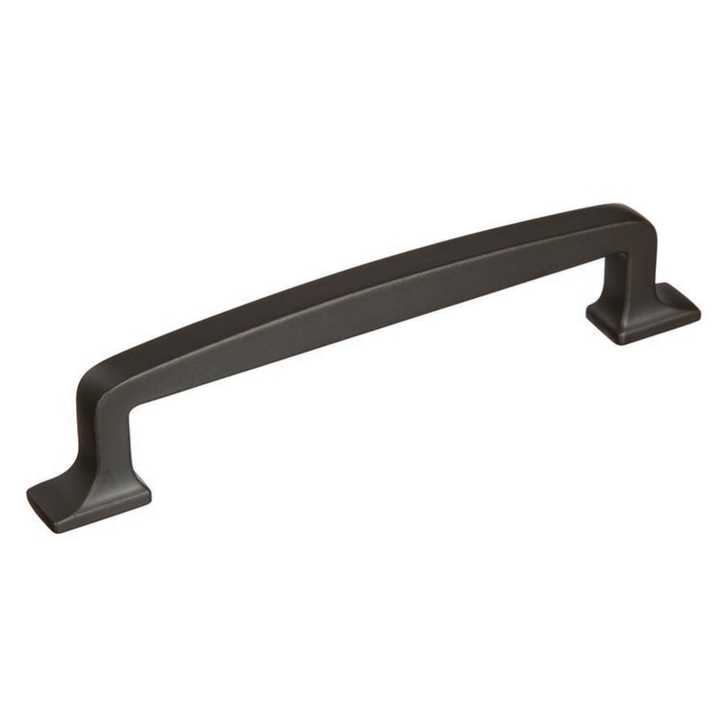 Amerock Transitional Arch Cabinet Pull 5-1/16 in. Black Bronze Black