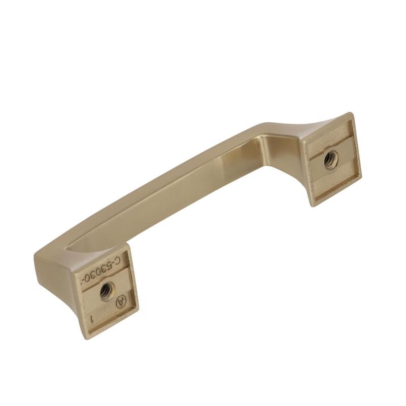 Amerock Traditional Arch Cabinet Pull 3 in. Golden Champagne Gold