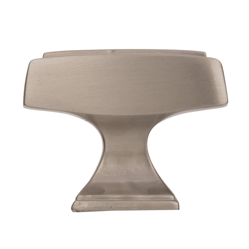 Amerock Mulholland Rectangle Cabinet Knob 1-3/16 in. Satin Nickel