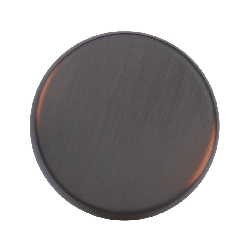 Amerock Blackrock Collection Round Cabinet Knob 1-5/16 in. D 1-1/8 in. Oil Rubbed Bronze