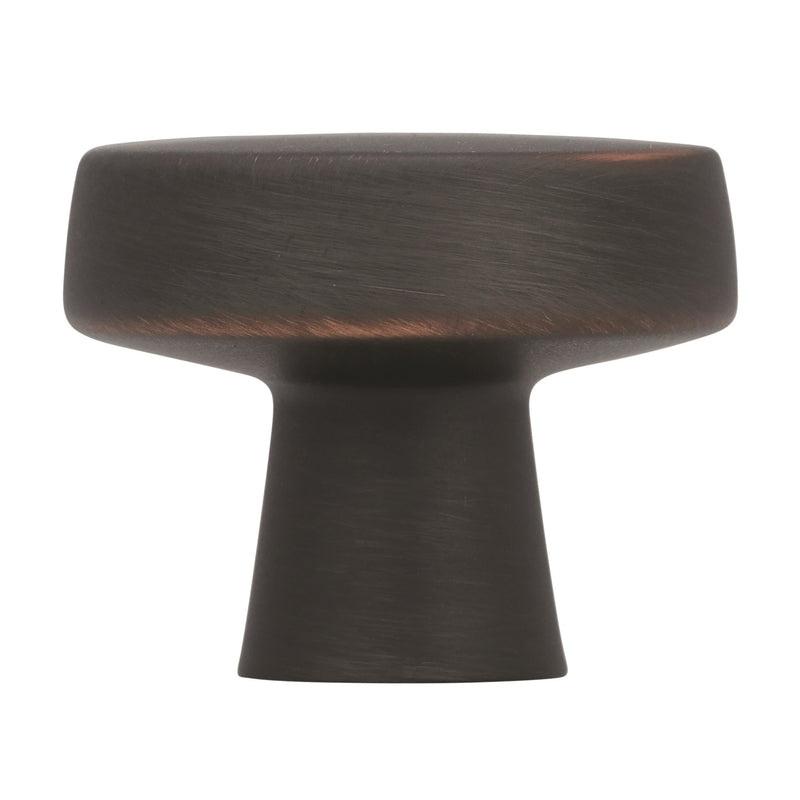 Amerock Blackrock Collection Round Cabinet Knob 1-5/16 in. D 1-1/8 in. Oil Rubbed Bronze