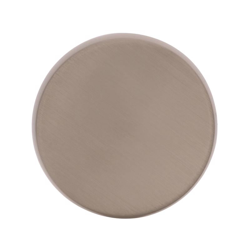 Amerock Blackrock Collection Round Cabinet Knob 1-5/16 in. D 1-1/8 in. Satin Nickel