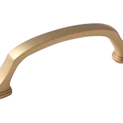 Amerock Traditional Arch Cabinet Pull 3-3/4 in. Golden Champagne Gold