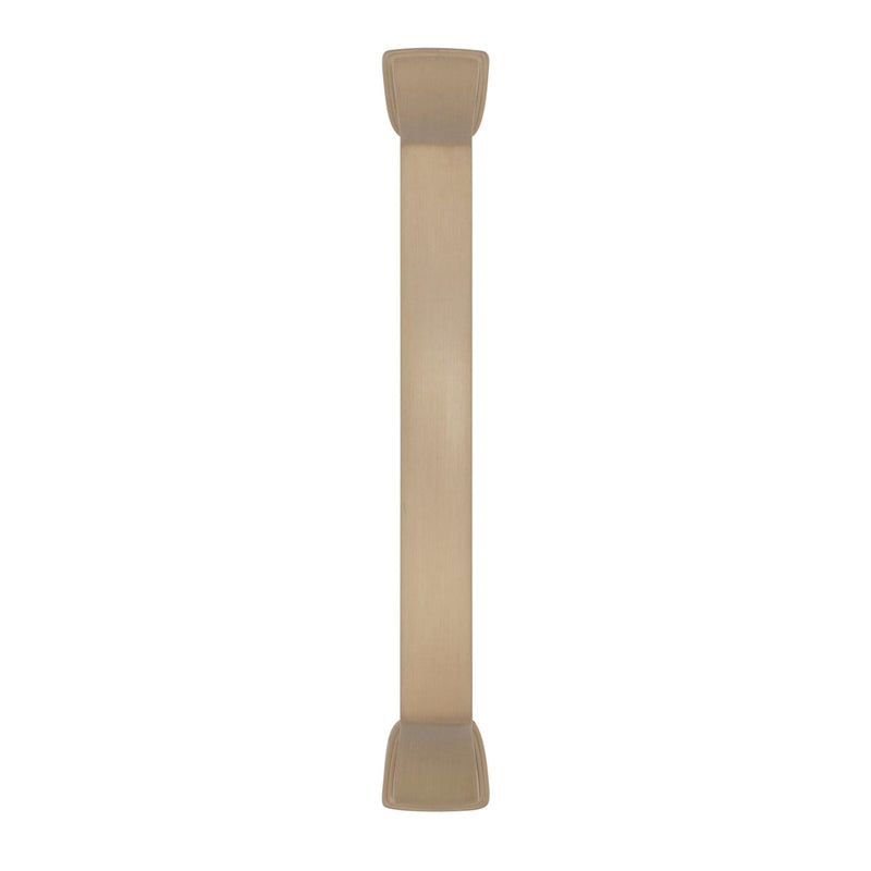 Amerock Traditional Arch Cabinet Pull 3-3/4 in. Golden Champagne Gold
