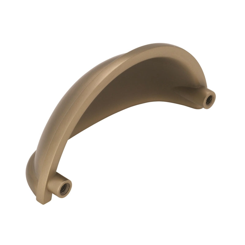 Amerock Cup Pull Collection Traditional Cup Cabinet Cup Pull 3 in. Golden Champagne Gold