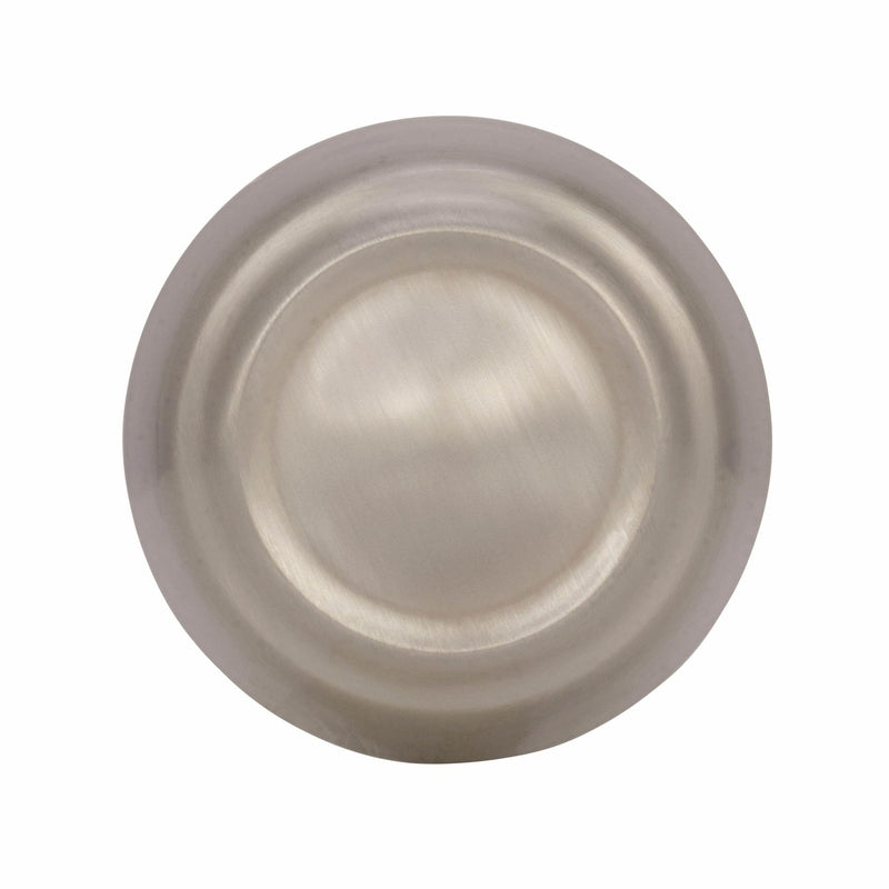 Amerock Kane & Crosley Collection Cabinet Knob 1-1/4 in. D 1-1/4 in. Satin Nickel