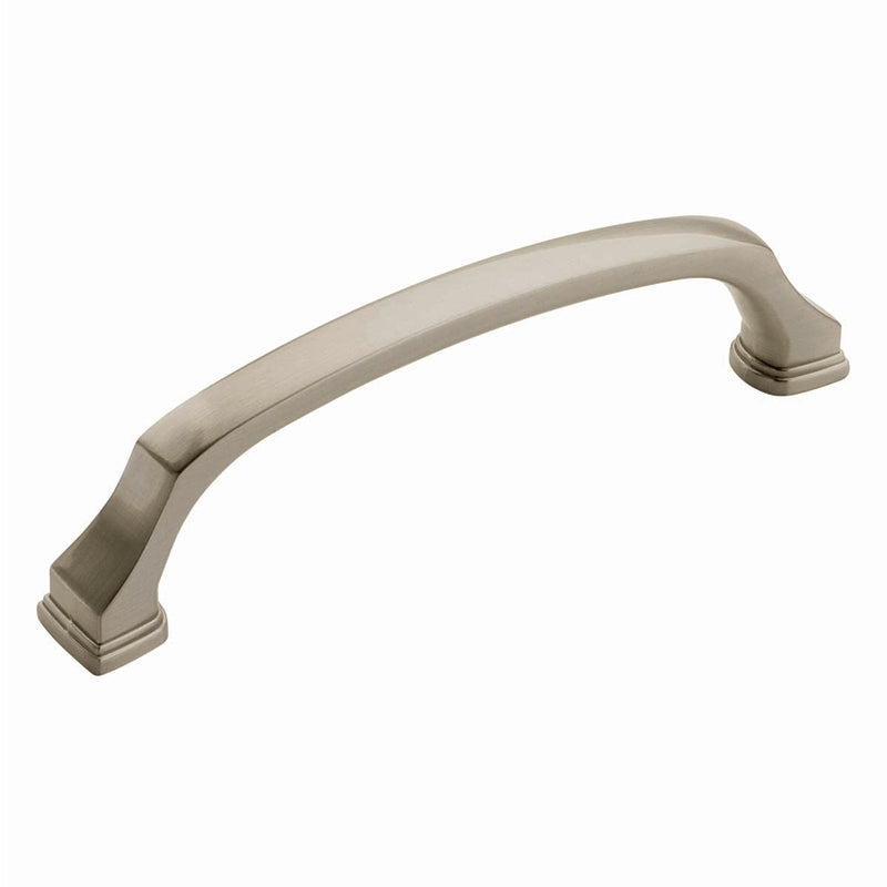 Amerock Traditional Arch Cabinet Pull 5-1/16 in. Satin Nickel Silver