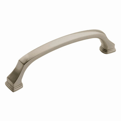 Amerock Traditional Arch Cabinet Pull 5-1/16 in. Satin Nickel Silver