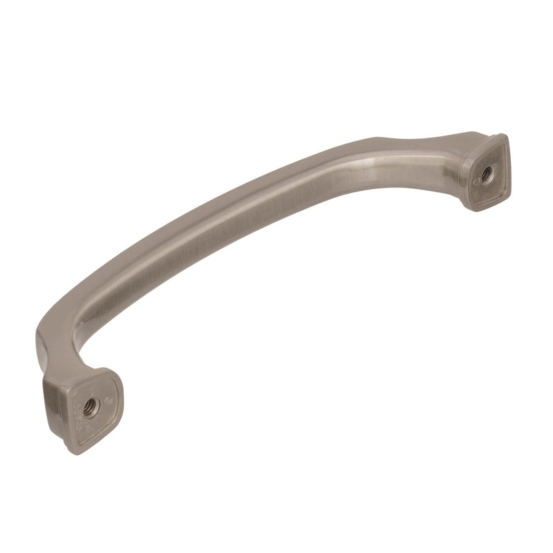 Amerock Traditional Arch Cabinet Pull 5-1/16 in. Satin Nickel Silver