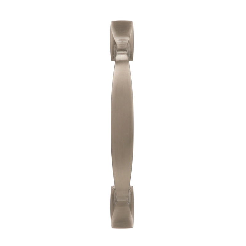 Amerock Highland Ridge Collection Transitional Arch Cabinet Pull 3 in. Satin Nickel Silver
