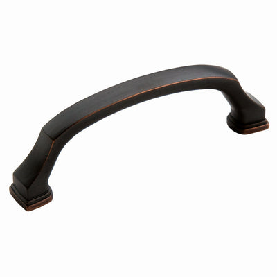 Amerock Traditional Arch Cabinet Pull 3-3/4 in. Oil Rubbed Bronze Brown
