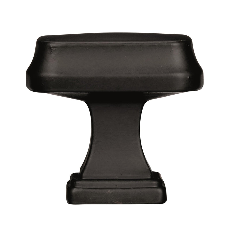 Amerock Grace Revitalize Collection Round Cabinet Knob 1-1/8 in. D 1-1/8 in. Black Bronze