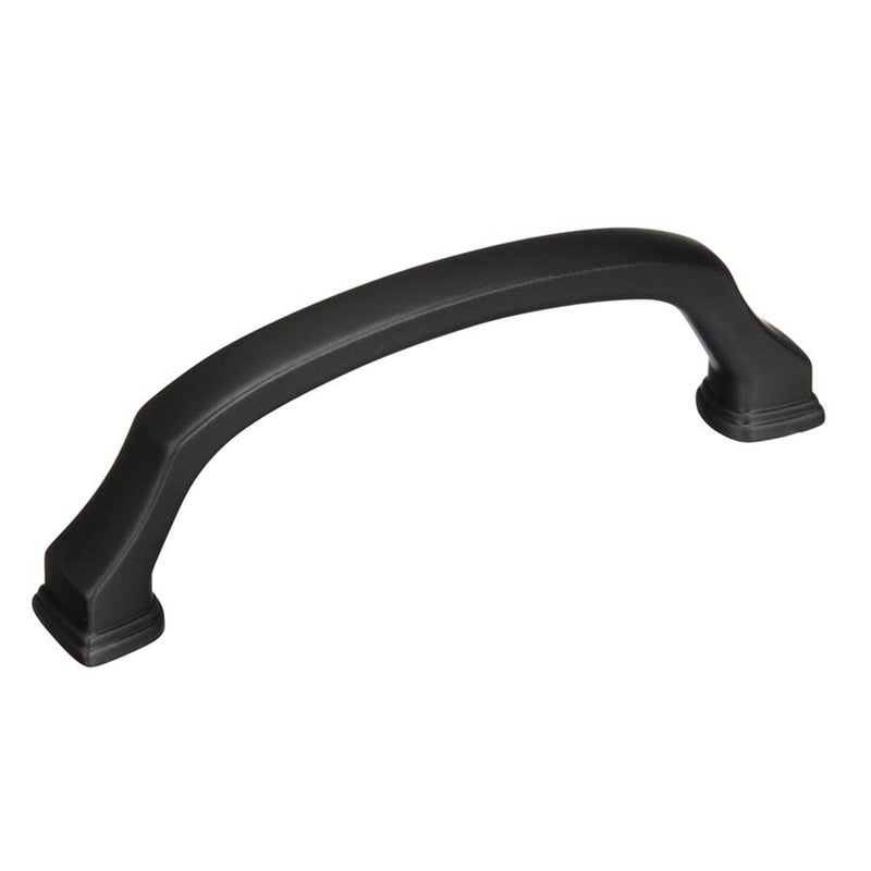 Amerock Traditional Arch Cabinet Pull 3-3/4 in. Black Bronze Black