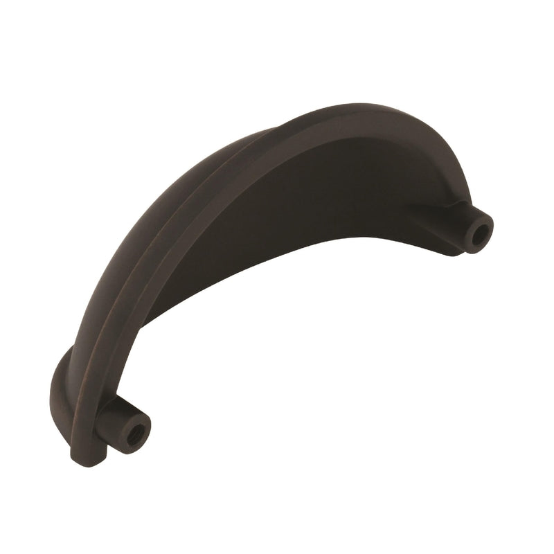 Amerock Cup Pull Collection Traditional Cup Cabinet Cup Pull 3 in. Oil Rubbed Bronze Brown