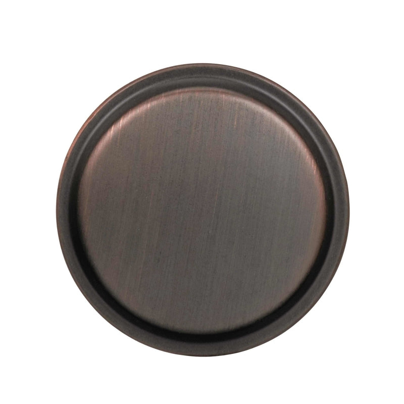 Amerock Westerly Collection Round Cabinet Knob 1-3/16 in. D 1-3/16 in. Oil Rubbed Bronze