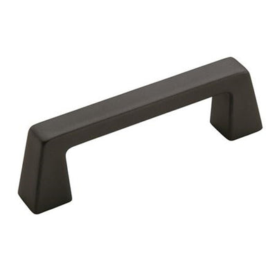Amerock Blackrock Collection Transitional Arch Cabinet Pull 3 in. Black Bronze Black