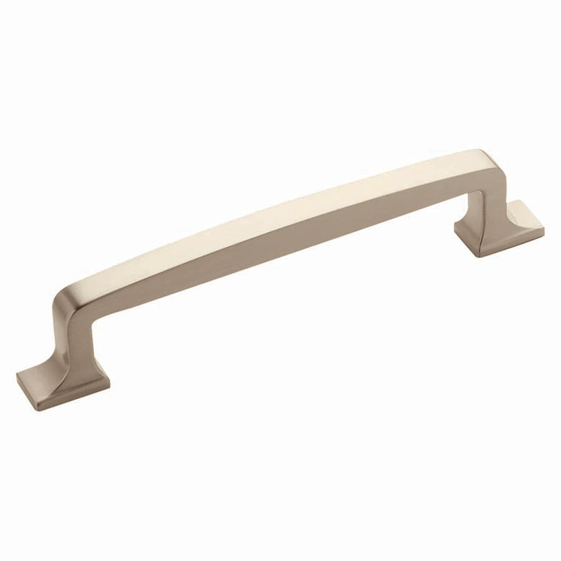 Amerock Transitional Arch Cabinet Pull 5-1/16 in. Satin Nickel Silver