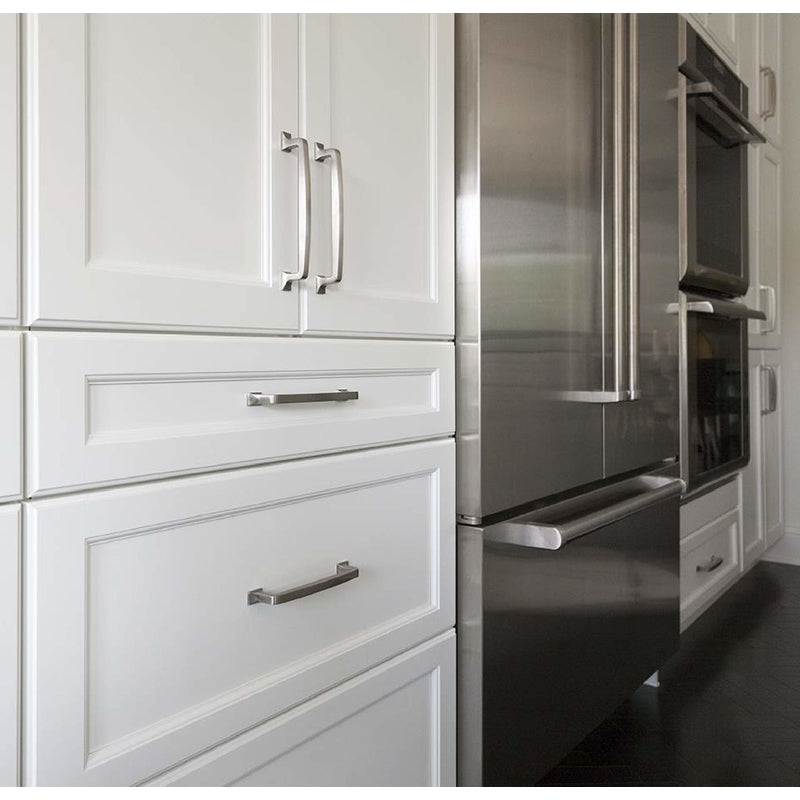 Amerock Transitional Arch Cabinet Pull 3-3/4 in. Satin Nickel Silver