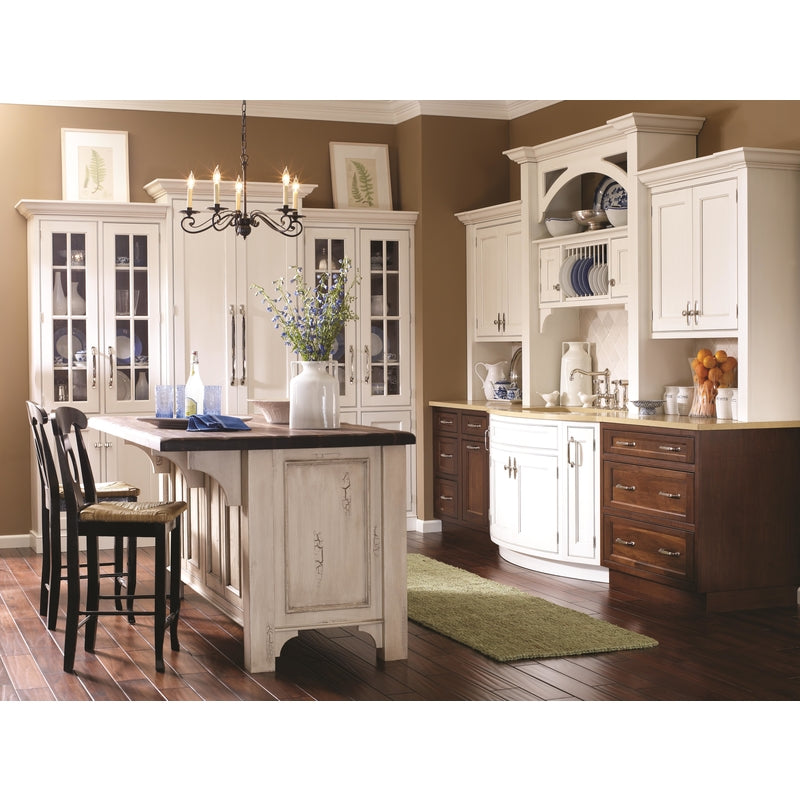 Amerock Highland Ridge Collection Transitional Arch Cabinet Pull 3-3/4 in. Polished Nickel Silver 1