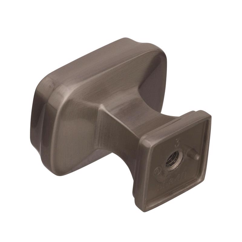 Amerock Grace Revitalize Collection Round Cabinet Knob 1-1/8 in. D 1-1/8 in. Satin Nickel