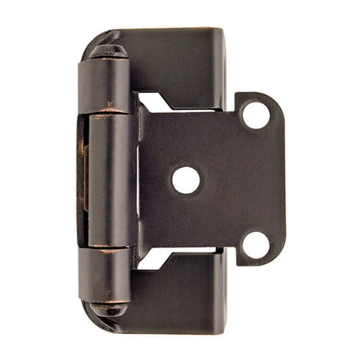 Amerock 2-1/4 in. L Oil Rubbed Bronze Cabinet Hinge 2 pk