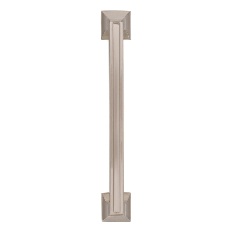 Amerock Traditional Arch Cabinet Pull 5-1/16 in. Satin Nickel Silver
