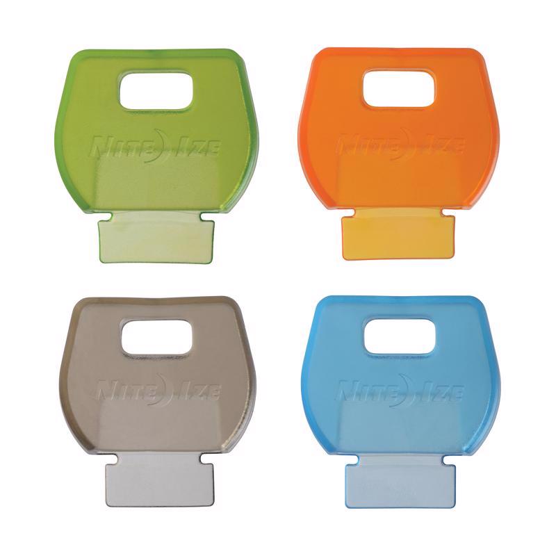 Nite Ize IdentiKey 2.5 in. D Rubber Assorted Key Cover
