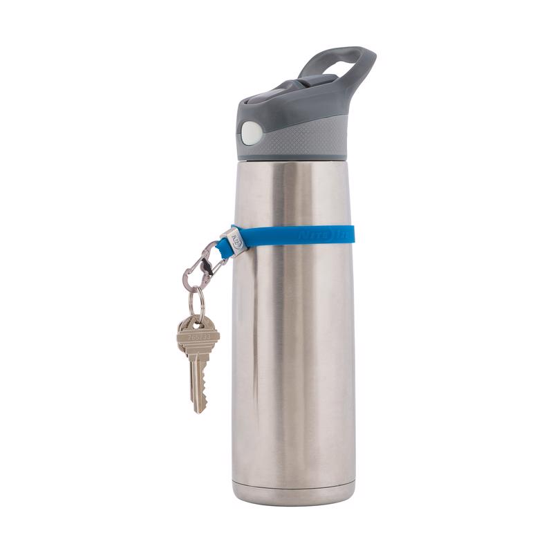 Nite Ize Cinch-A-Lot 0.6 in. D Rubber Blue Key Strap