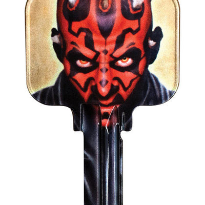 HILLMAN Star Wars Darth Maul House/Padlock Universal Key Blank SC1 Single