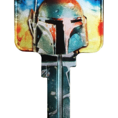 HILLMAN Star Wars Boba Fett House/Padlock Universal Key Blank KW1/10 Single
