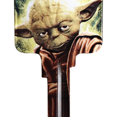 HILLMAN Star Wars Yoda House/Padlock Universal Key Blank KW1/10 Single