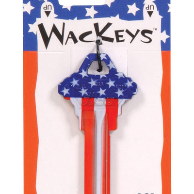 HILLMAN Wackey Flag House/Office Universal Key Blank SC1 Single