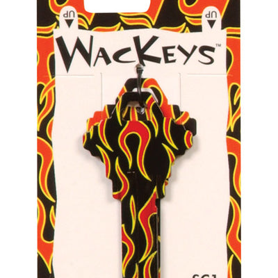 HILLMAN Wackey Flames House/Office Universal Key Blank SC1 Single